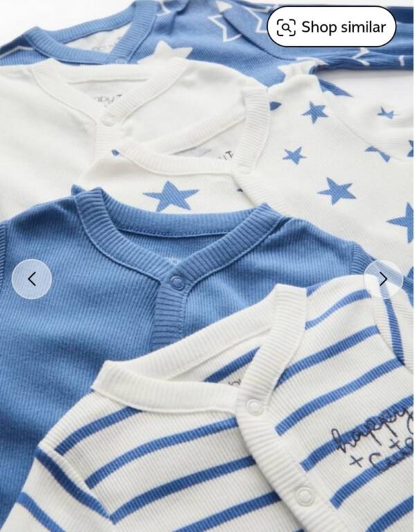 Babytu set of 5 sleepsuits - Image 2