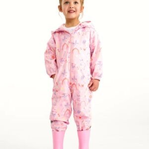 F&F unicorn rain suit