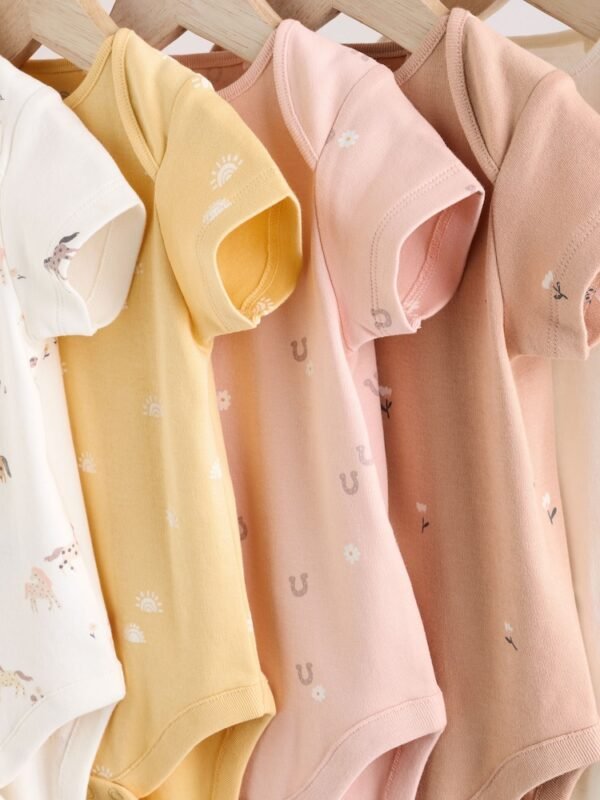 Next baby 5 pack bodysuits - Image 2