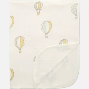 Hot Air Balloon Muslin Blanket
