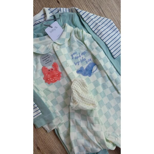 Babytu 3 pack sleepsuits - Image 2