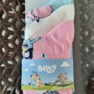 Bluey set of 3 socks(3-6 years)