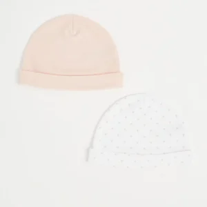 George 2 pack caps(0-3m)