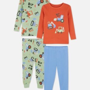 Primark 2pk Patterned Long Pyjamas