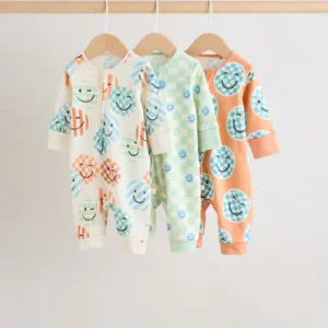 Next 3 pack footless sleepsuits