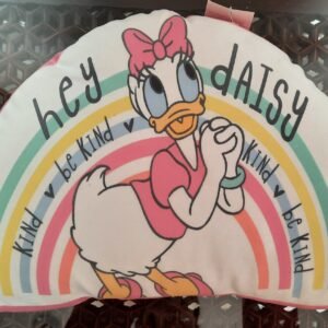 Daisy Duck Rainbow Cushion
