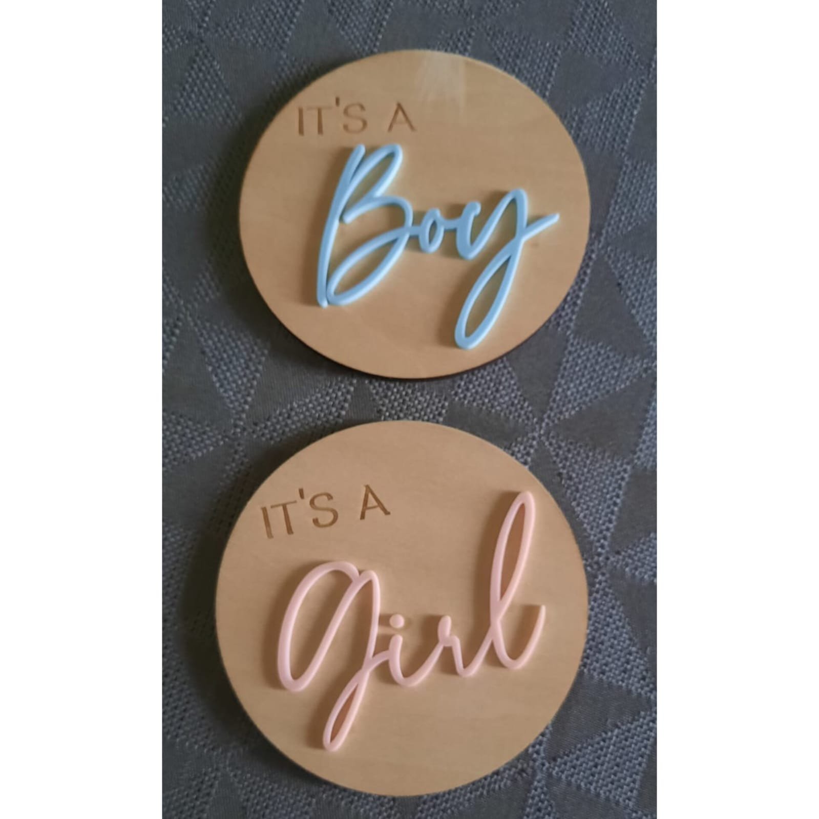 Birth Announcement Disc