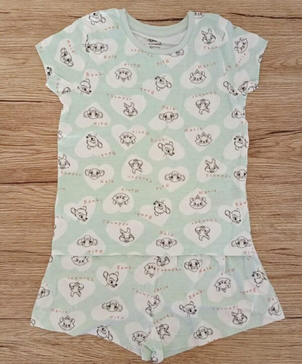 Primark baby Bambi & maria shirt with shorts
