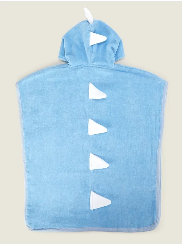 George 3D dino poncho  cotton  (57cmx120cm)