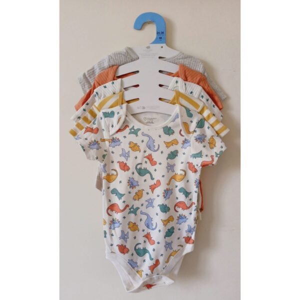 Primark baby dino print bodysuits set of 5