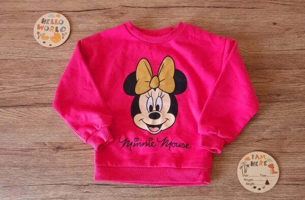 Primark baby minnie mouse sweat shirt