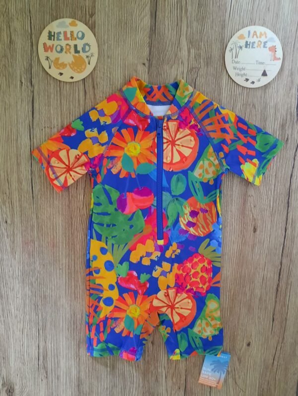 Next baby half sleeve swimsuit