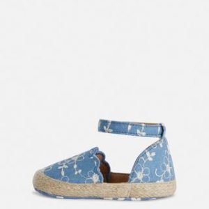 Primark baby floral shoes (0-3m)