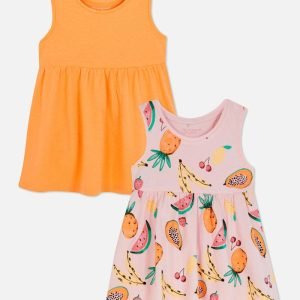 Primark 2 pack frock watermelon print