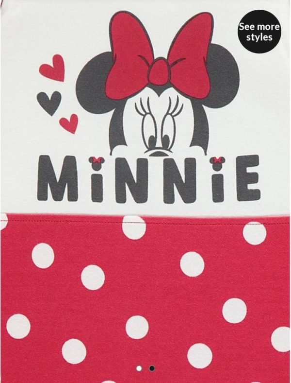 George Minnie mouse print sleeping bag 2.5tog (0-6) - Image 2