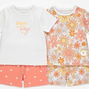 George floral 2 pack shirts & shorts