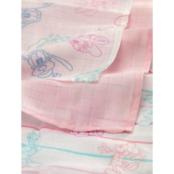 Primark Minnie muslin squares (65cm x65cm) - Image 2