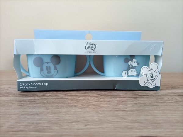 Primark Mickeymouse silicon 2-pack snack  cup
