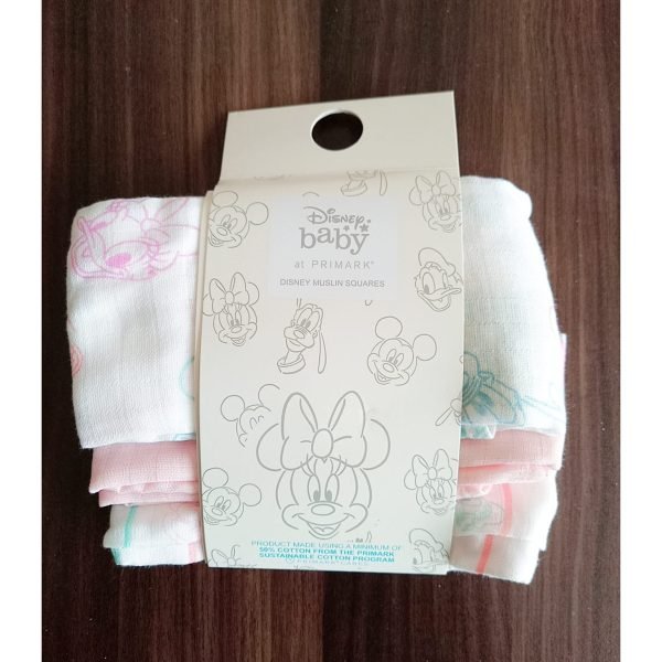 Primark Minnie muslin squares (65cm x65cm) - Image 3