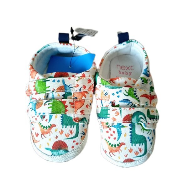 Next baby dino print shoes (18-24M)