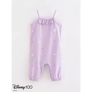 George Disney 100 Minnie Mouse Lilac Romper