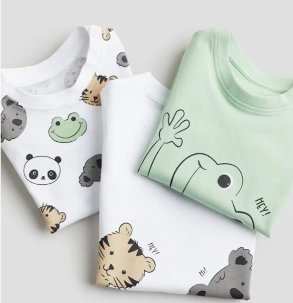H&M 3 pack shirts & shorts - Image 2