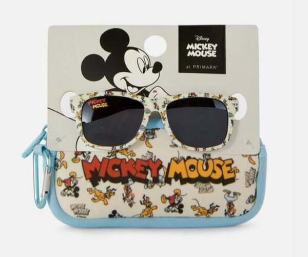Primark Mickey mouse sunglasses with pouch
