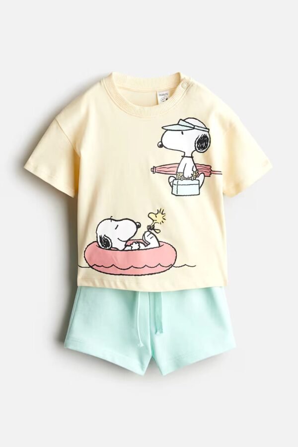 H&M baby snoopy 2 piece set