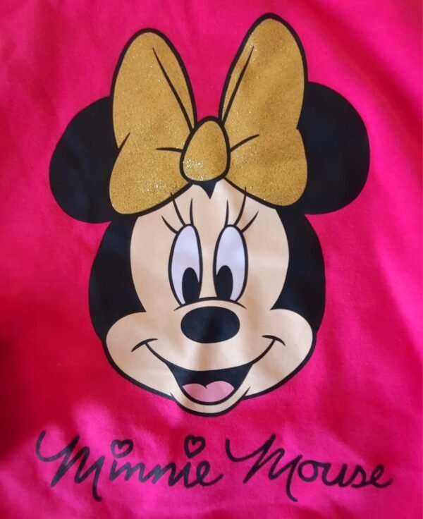 Primark baby minnie mouse sweat shirt - Image 2