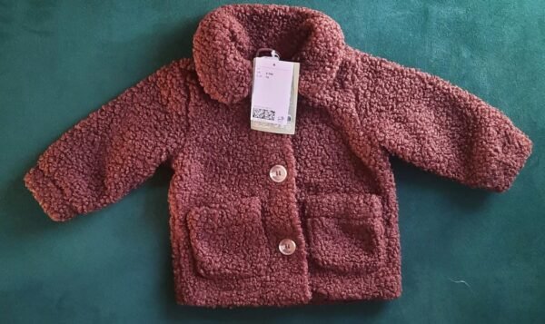 H&M collared teddy jacket - Image 2