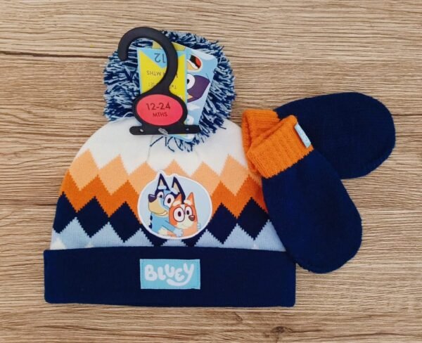 Matalan baby pom hat with gloves (12-24M)