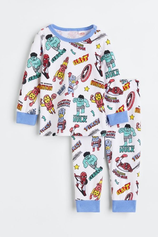 H&M baby spider-man 2 -piece cotton outfit (4-6M)