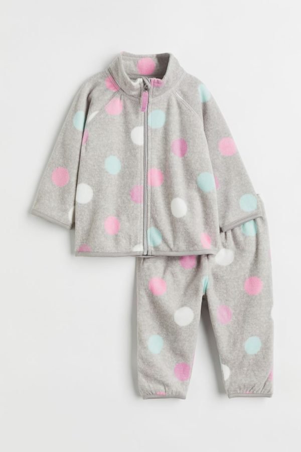 H&M 2-piece fleece set